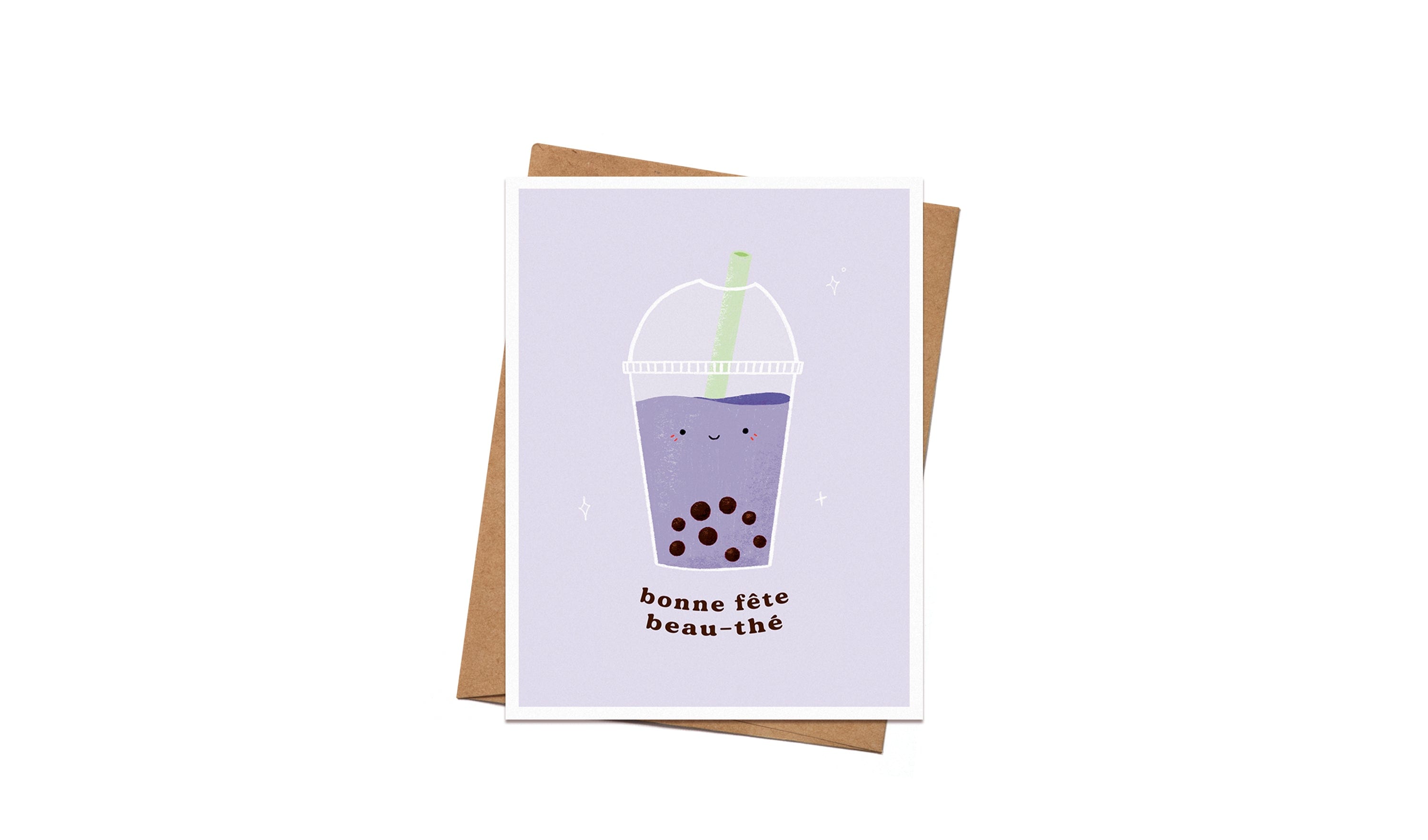 Greeting card - Happy Beau-Tea Day