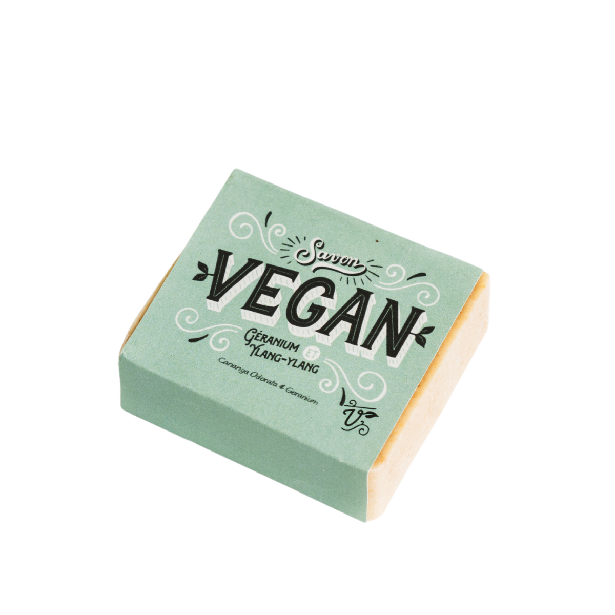 Savon Vegan - Géranium et Ylang-Ylang