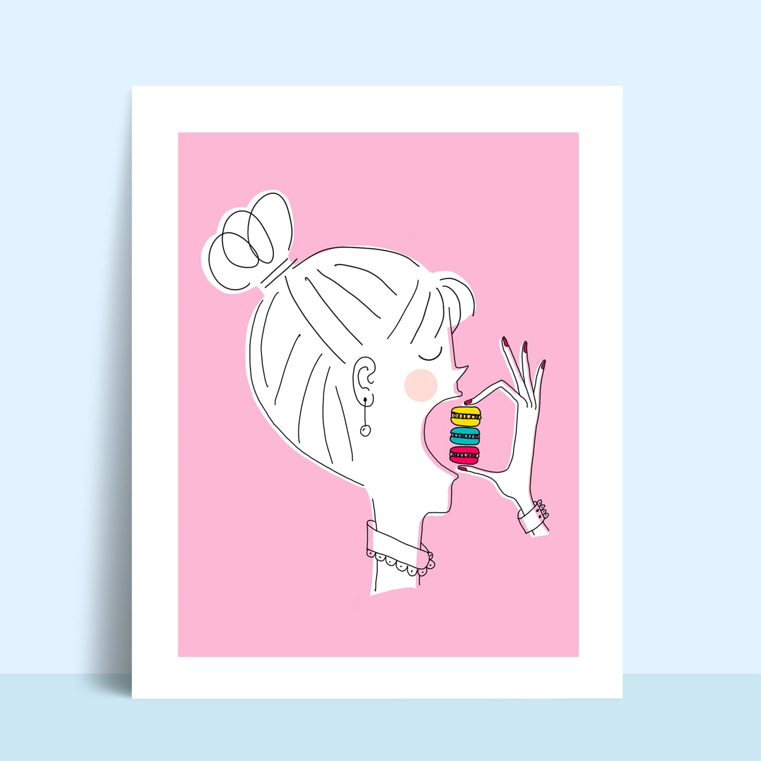 Affiche - Macarons