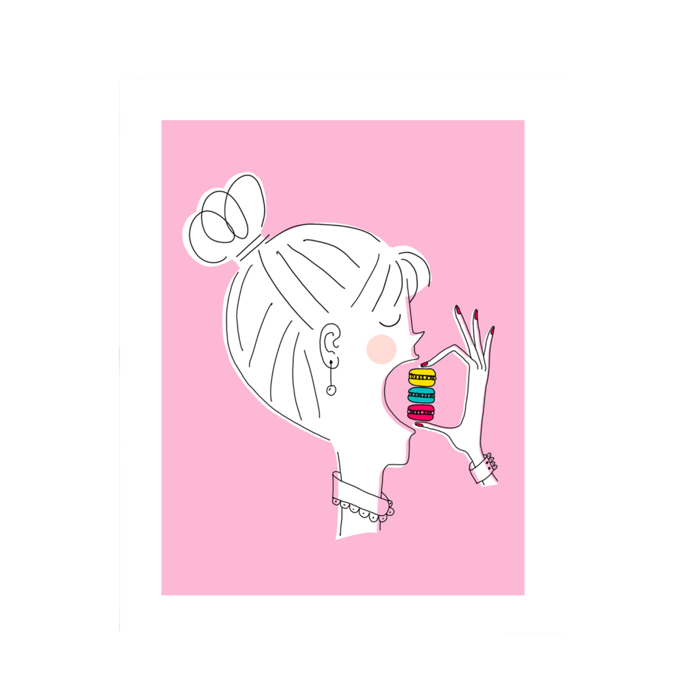 Affiche - Macarons