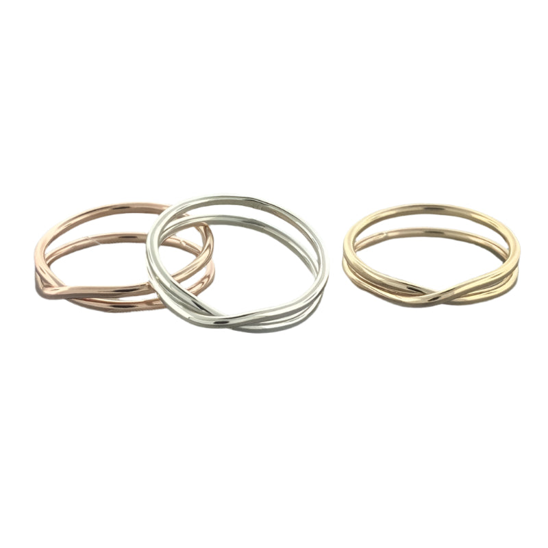 Bague Nœud croisé