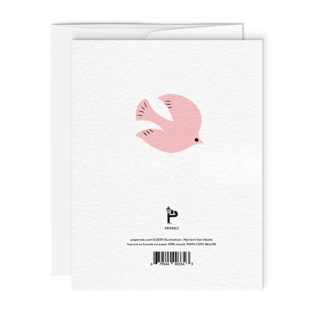 Ballon - Carte de souhaits