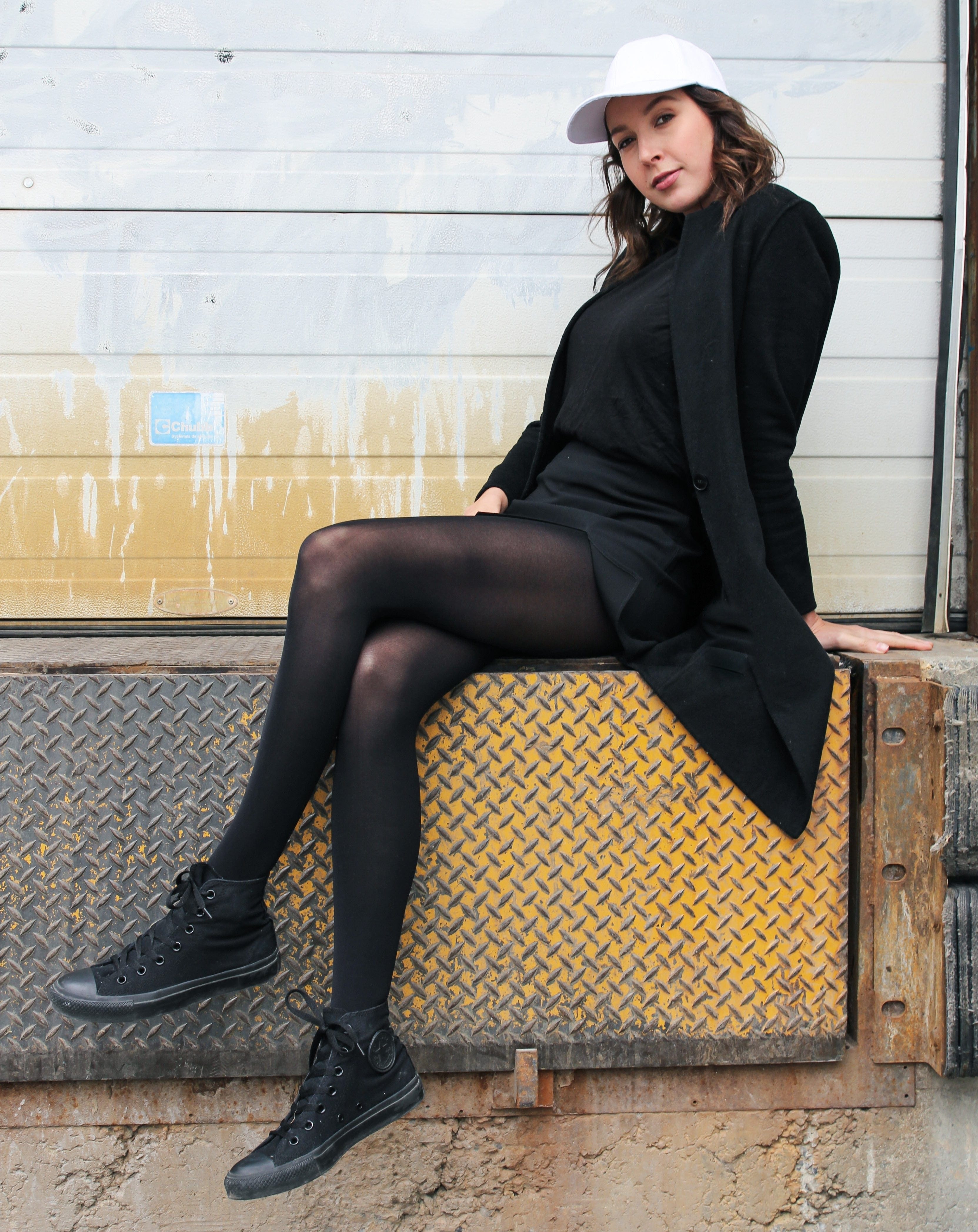 Bas collants - Noir deluxe indéchirables