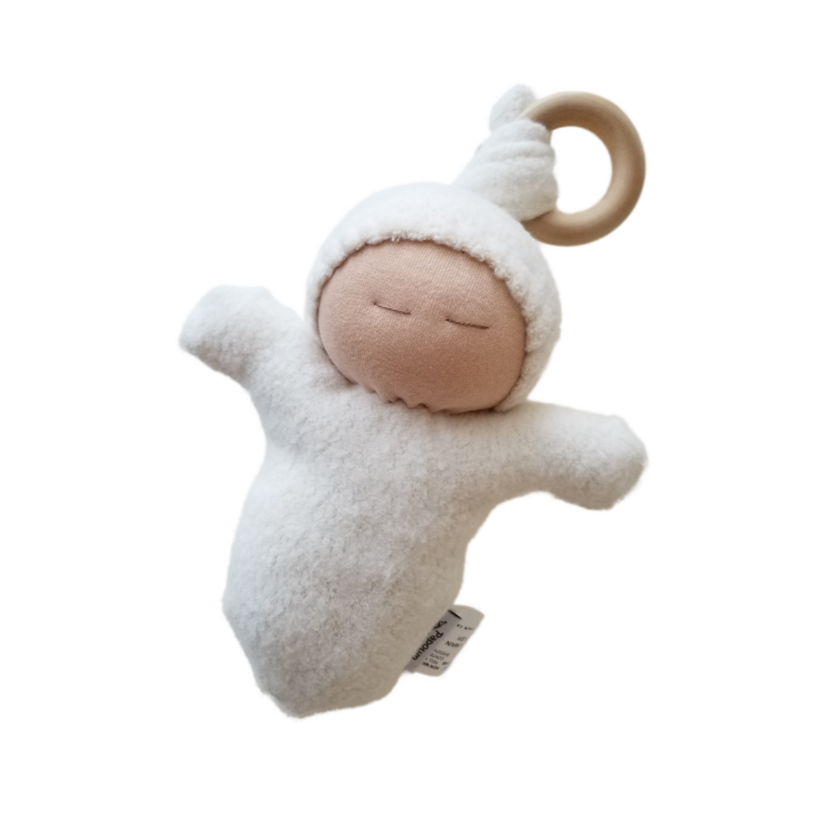 Bébé Cocon avec anneau de dentition - Pêche
