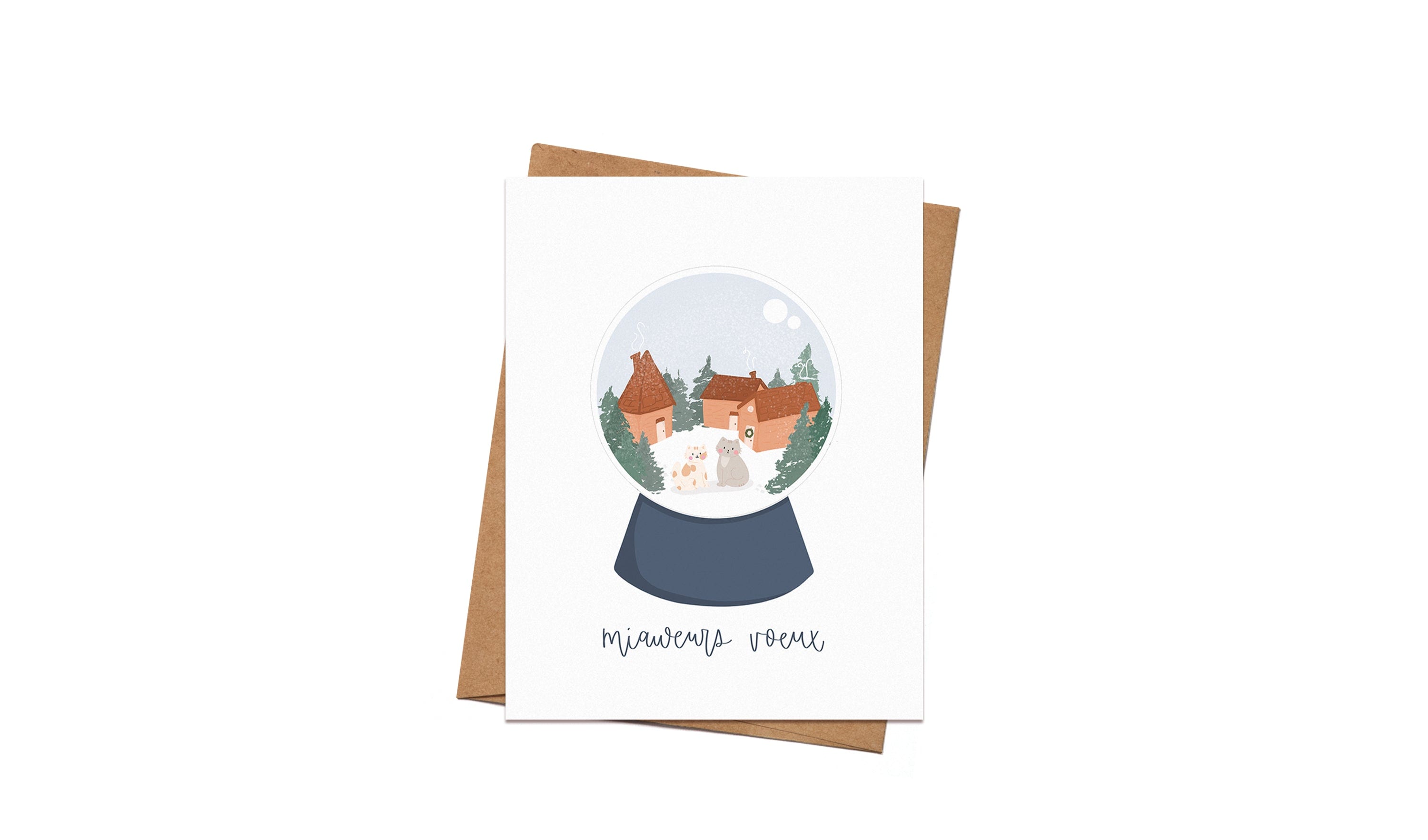 Carte de Noël - Miaweurs Voeux