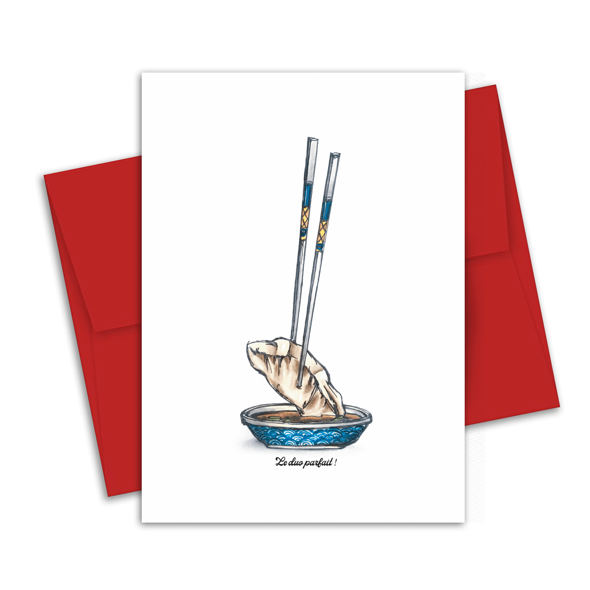 Carte de souhaits - Amour - Dumpling