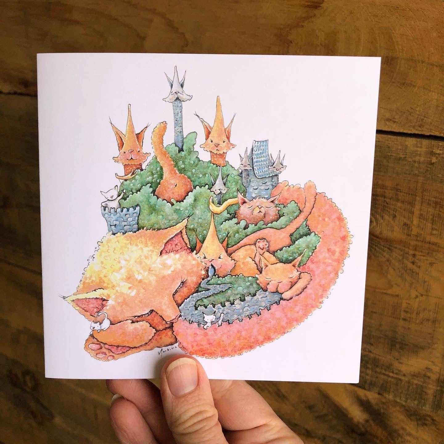 Carte de souhaits - Chateau