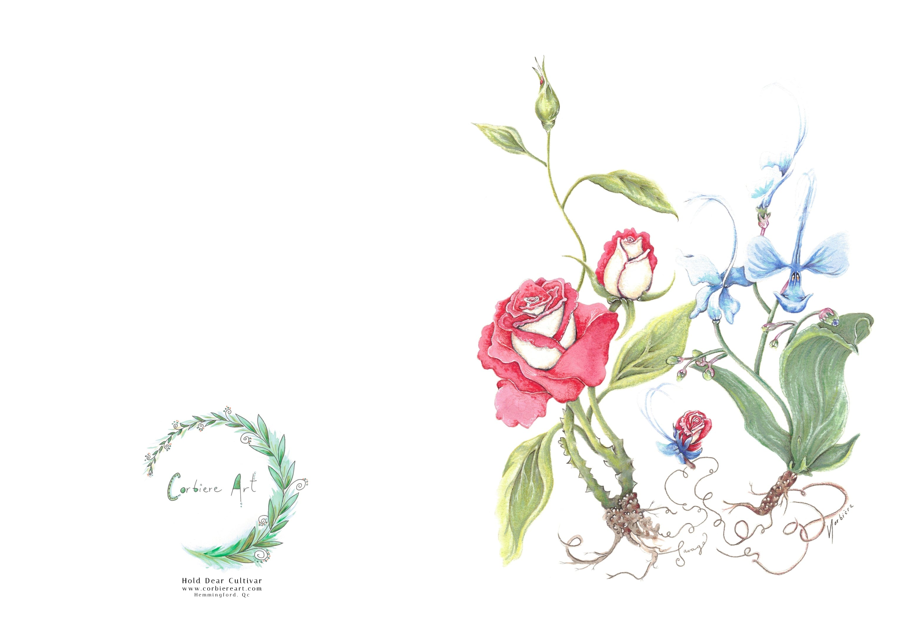 Carte de souhaits - Hold Dear Cultivar