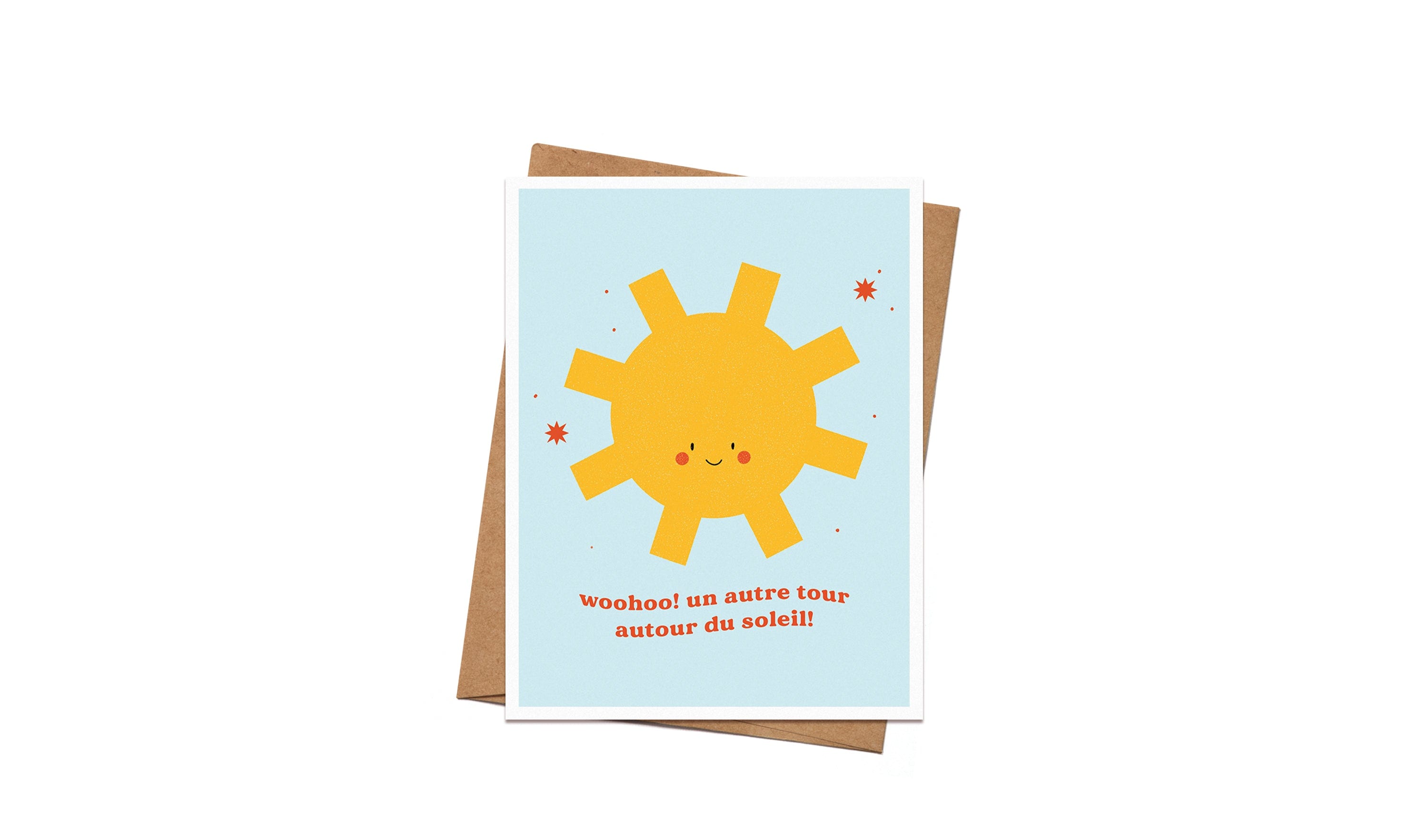 Carte de souhaits - Soleil d'anniversaire