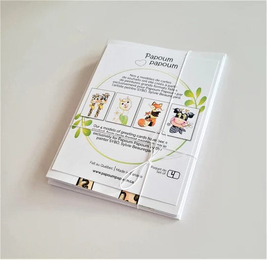 Cartes de souhaits pour enfants - Paquets 4 & 8