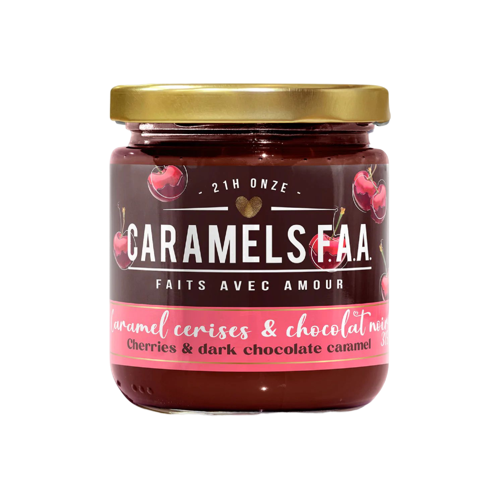 Caramel - Cerises et chocolat noir