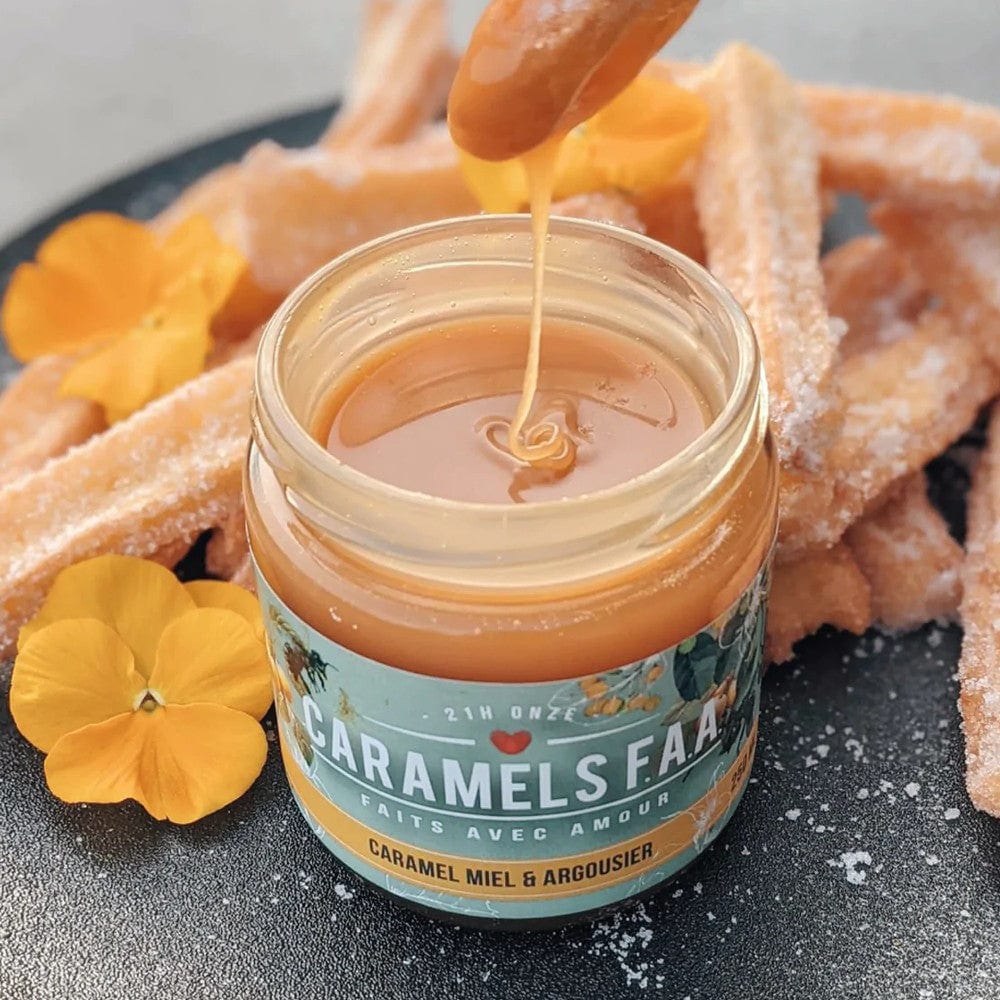 Caramel - Honey and sea buckthorn