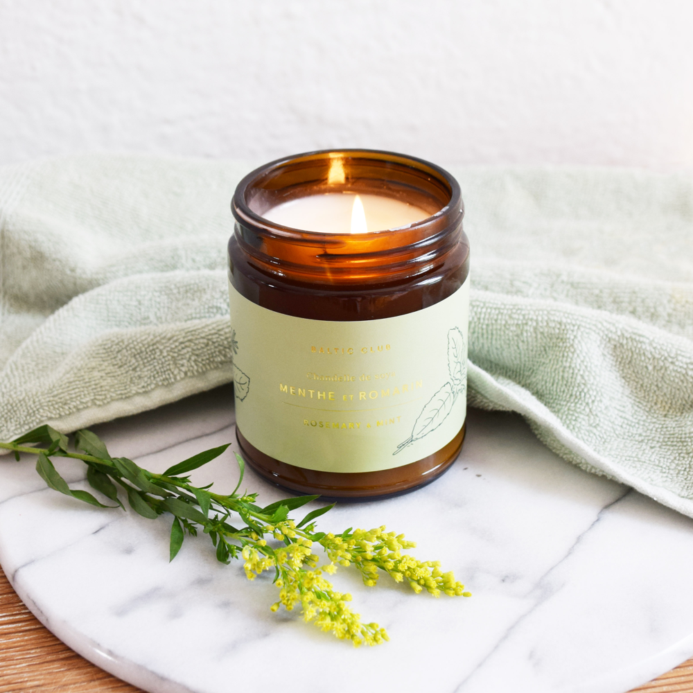 Candle - Mint and Rosemary