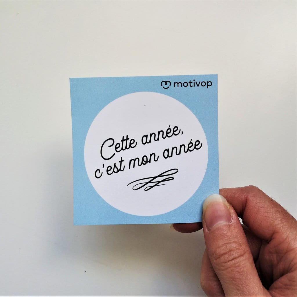 Cette année c'est mon année - Collant à ordinateur par Motivop vendu par SignéLocal.com