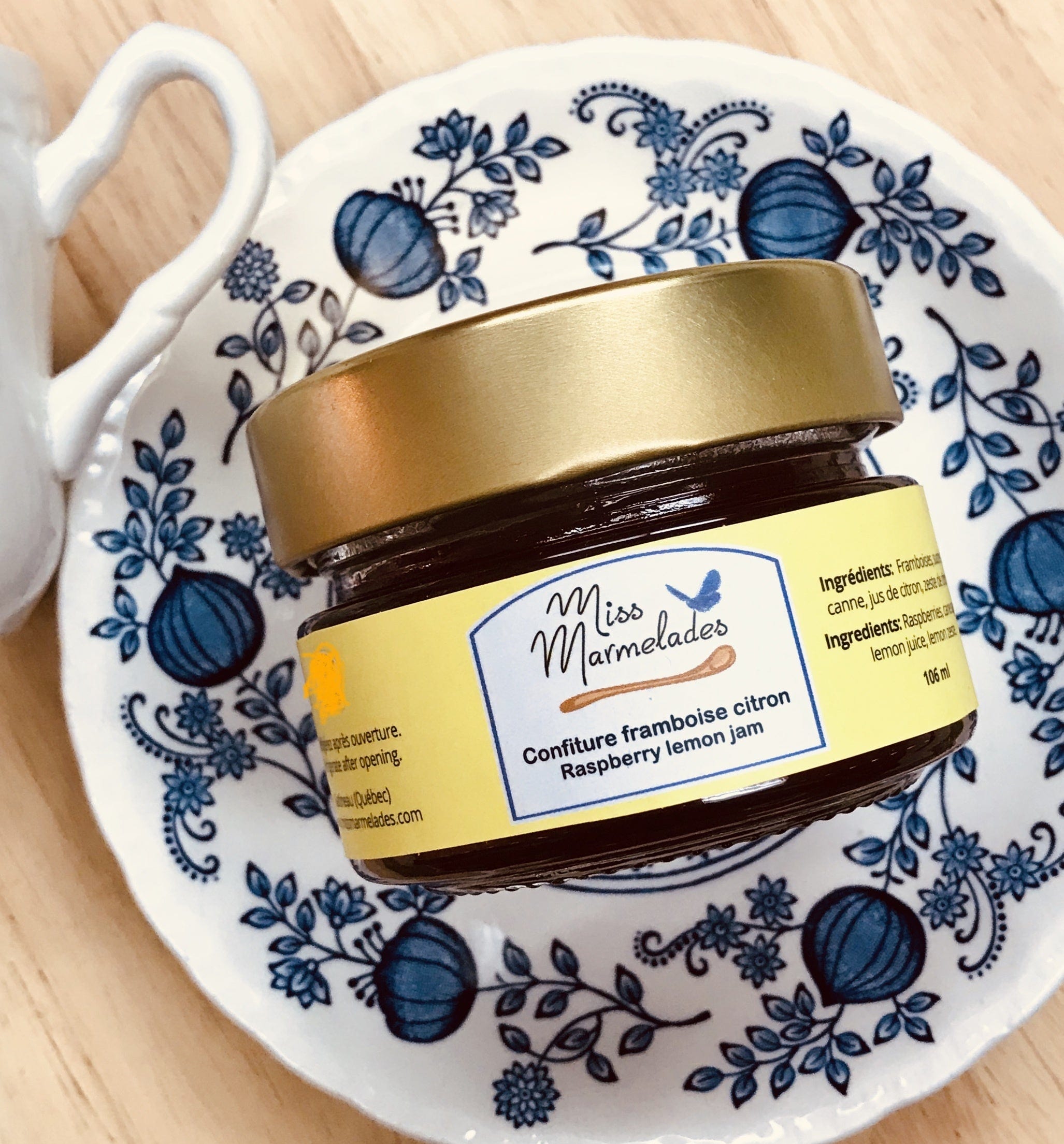 Confiture - Framboise et citron