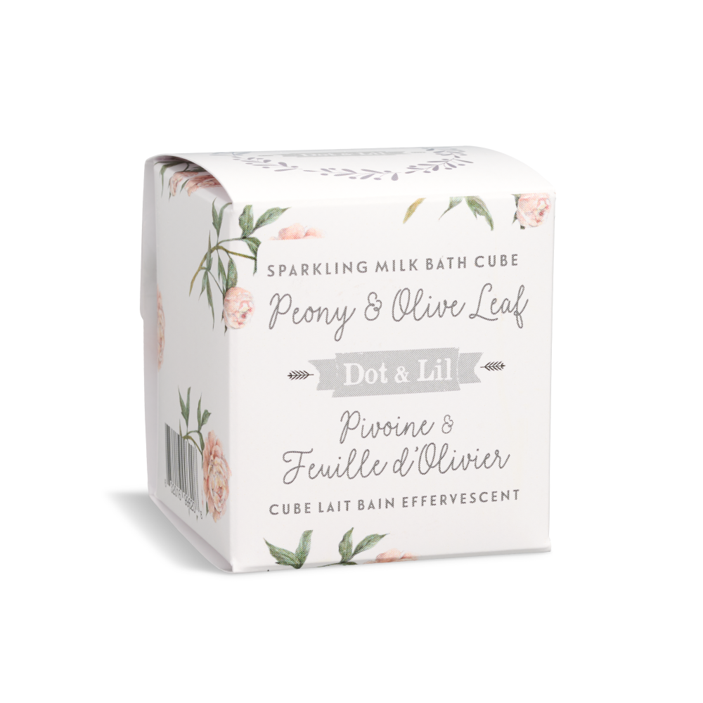 Cube lait de bain effervescent | Choisissez votre fragrance