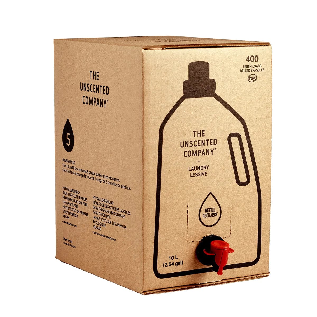 Détergent à lessive - Recharge 10L pour la maison
