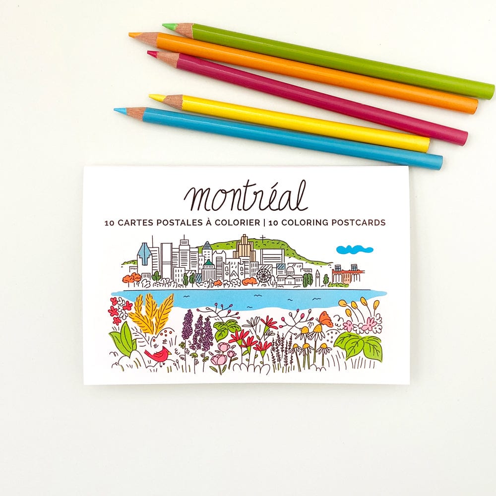 Ensemble de cartes postales