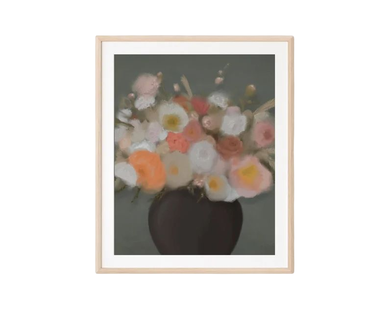 Affiche - Bouquet de fleurs-A2