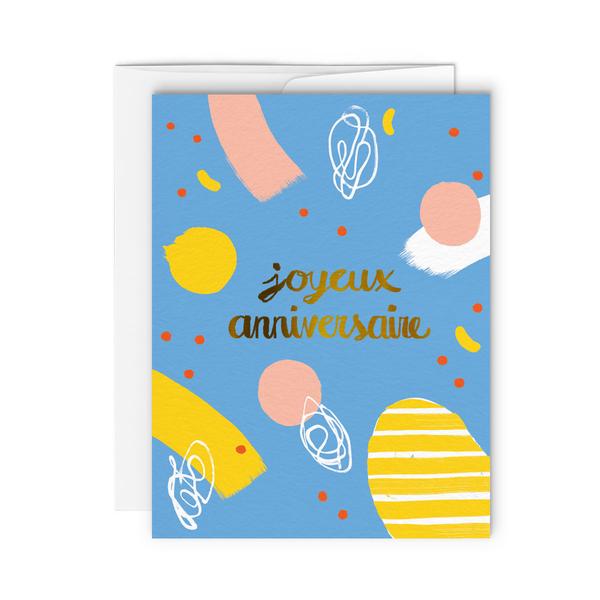 Joyeux anniversaire - Carte de souhaits
