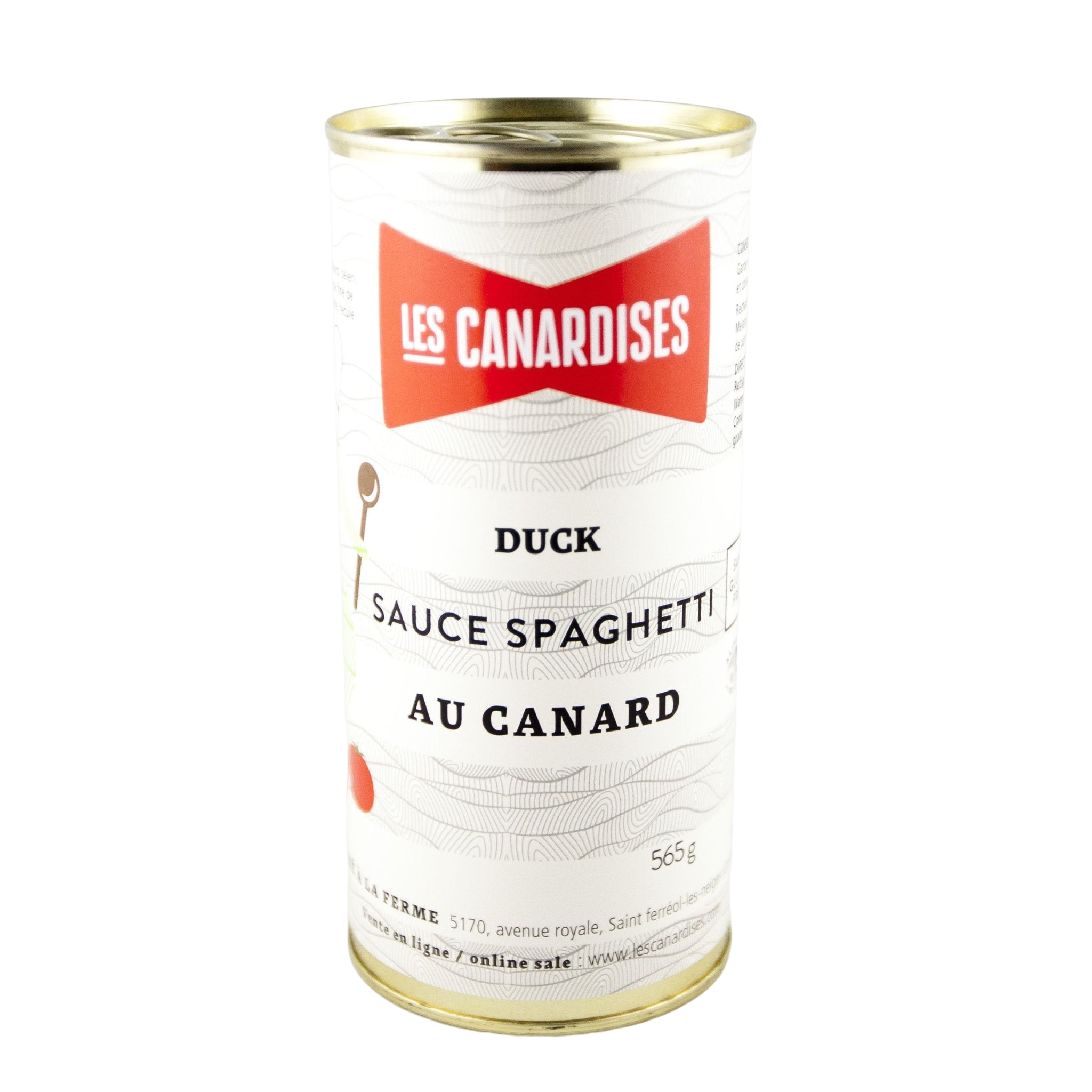 Spaghetti au canard
