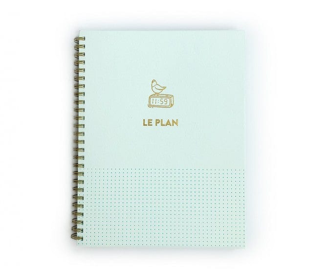 Planificateur - Le plan par Pigeon Atelier Letterpress vendu par SignéLocal.com