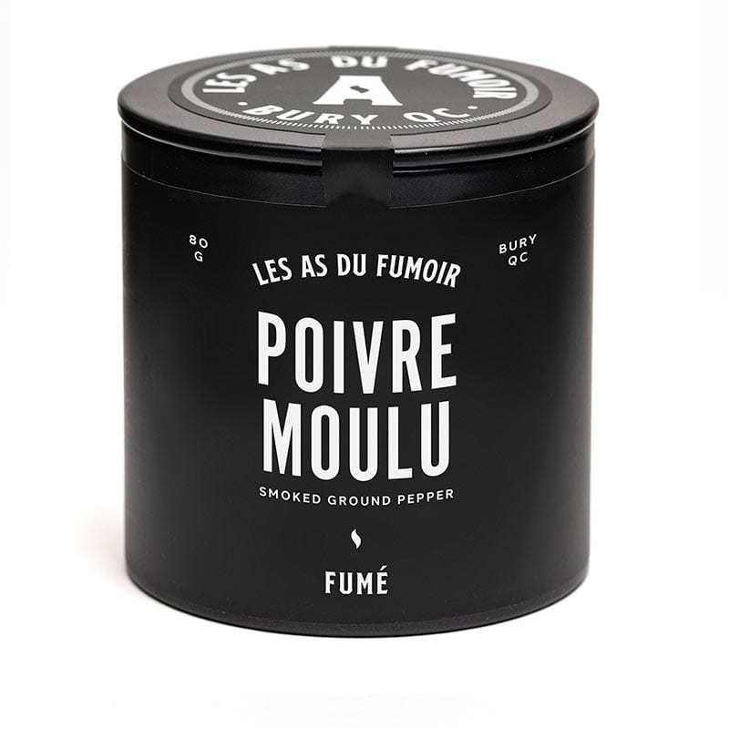 Poivre fumé moulu