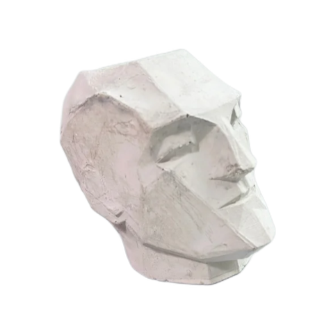 Cement flowerpot - Head