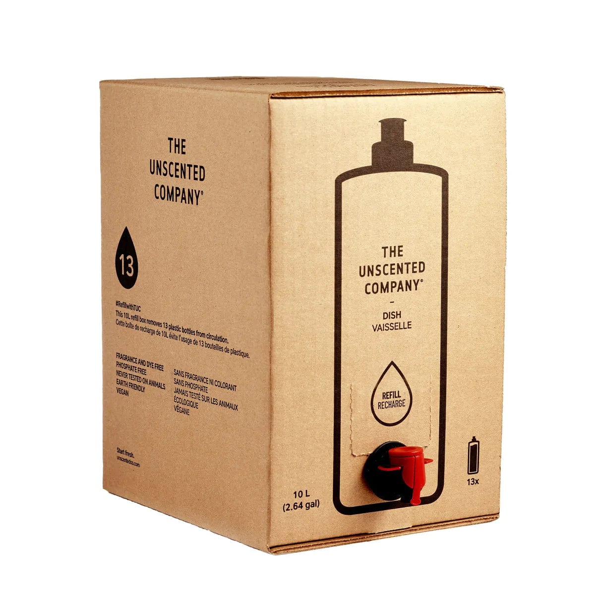 Recharge 10L pour la maison - Liquide à vaisselle
