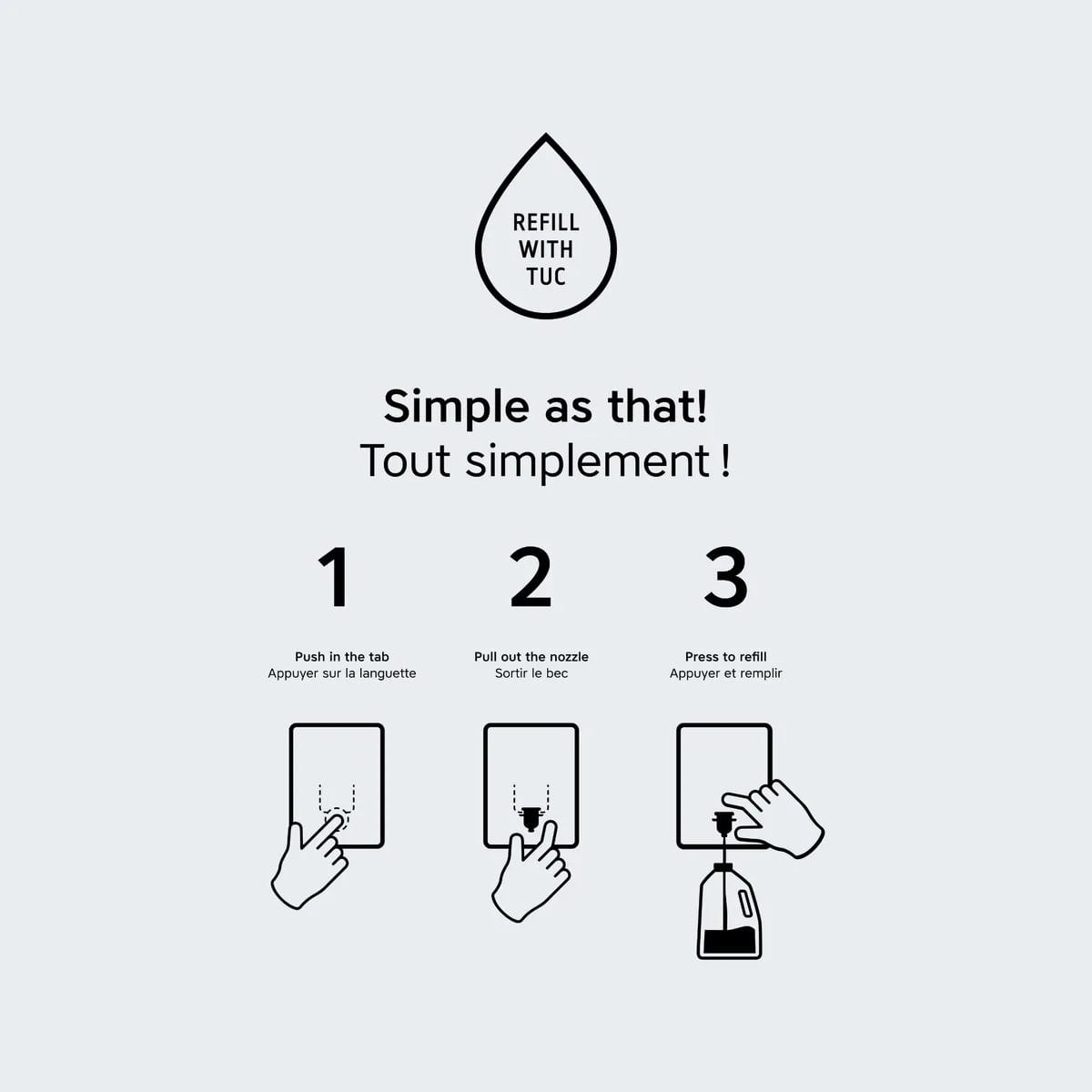 Recharge 4L pour la maison - Détergent à lessive