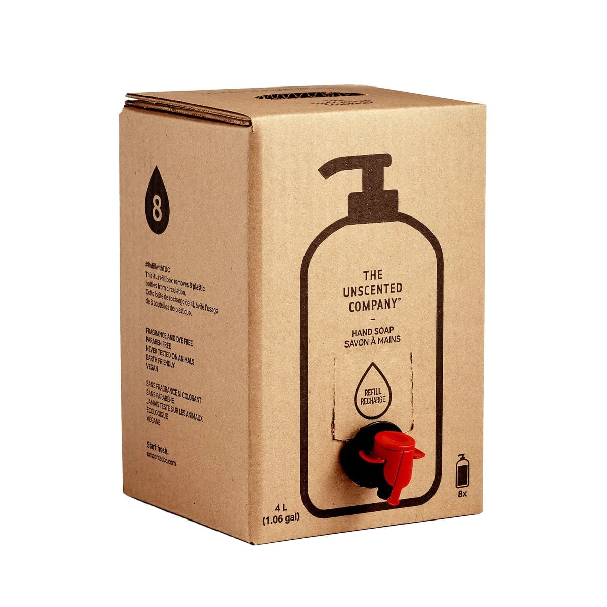 Recharge 4L pour la maison - Savon à mains