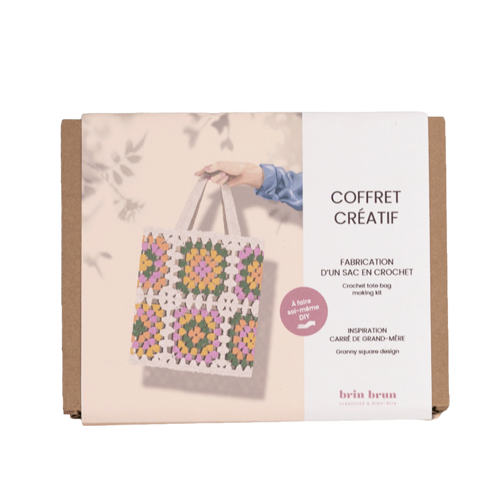 Kit crochet couleur - Brin Brun