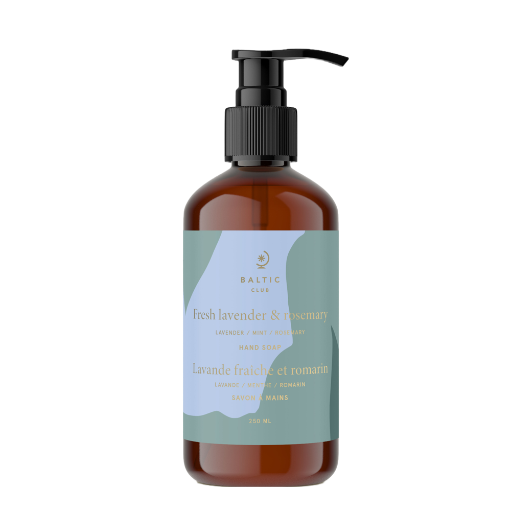 Savon à mains - Lavande fraîche et romarin