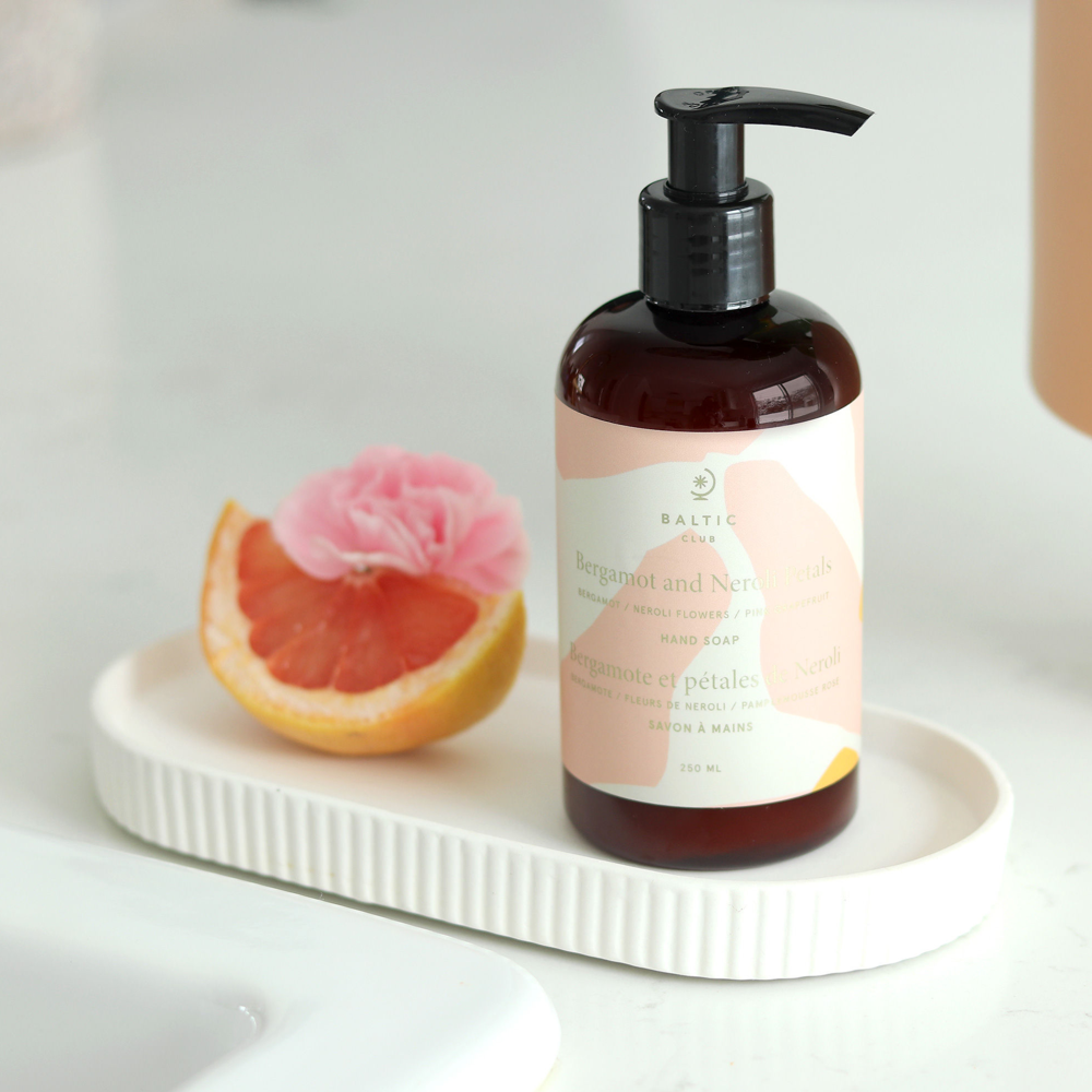 Hand soap - Bergamot and Neroli petals