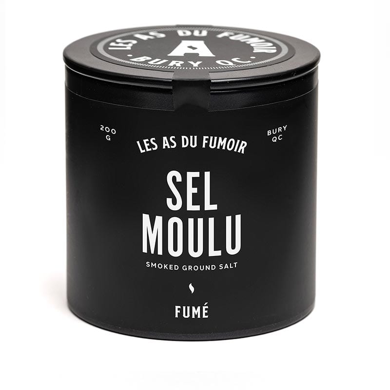 Sel fumé moulu