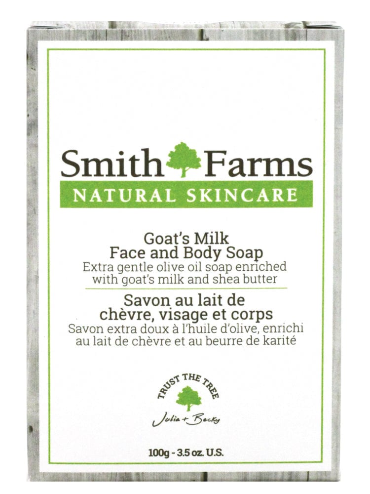 Savon au lait de chèvre, visage et corps par Smith Farms Skincare Inc. vendu par SignéLocal.com