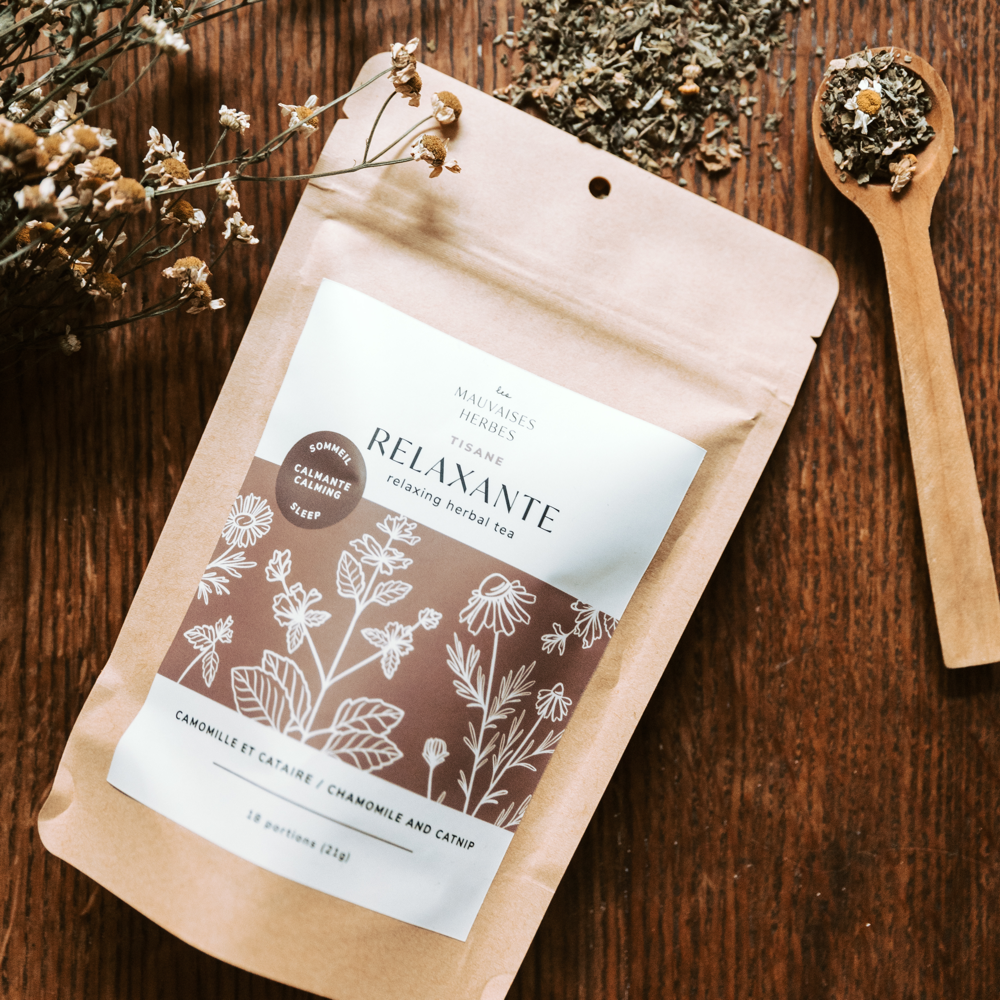 Tisane relaxante - Camomille et cataire