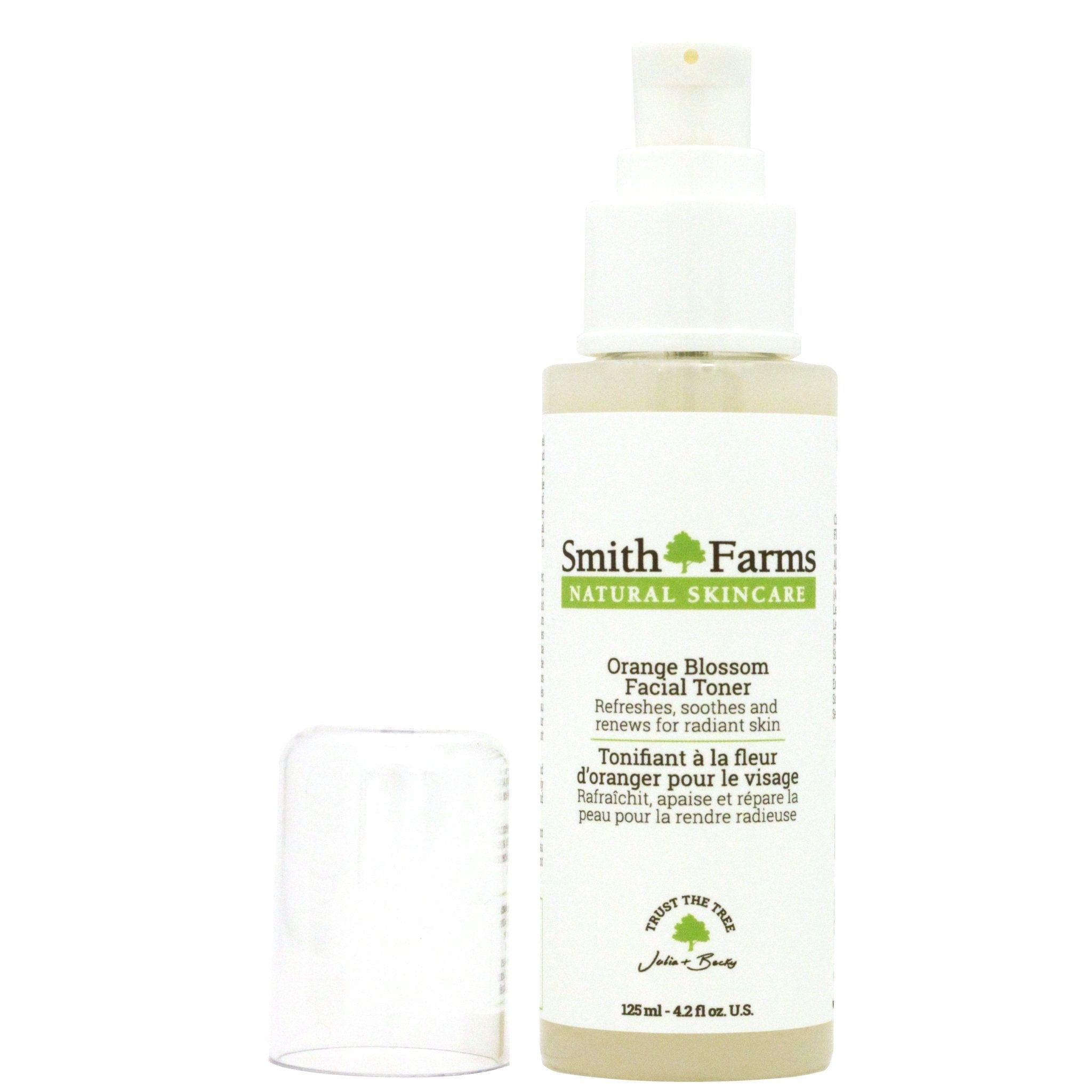 Tonifiant à la fleur d'oranger pour le visage par Smith Farms Skincare Inc. vendu par SignéLocal.com