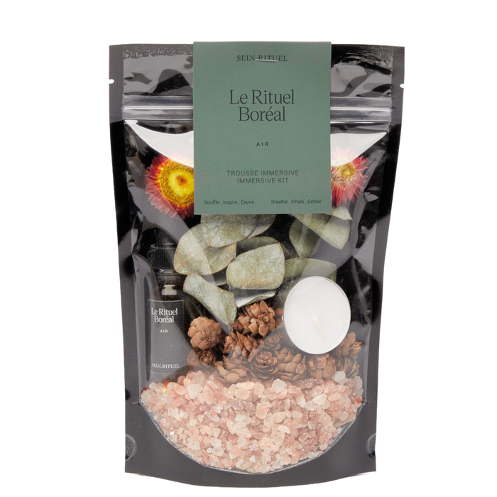 Trousse immersive pour le bain - Rituel Boréal - Air