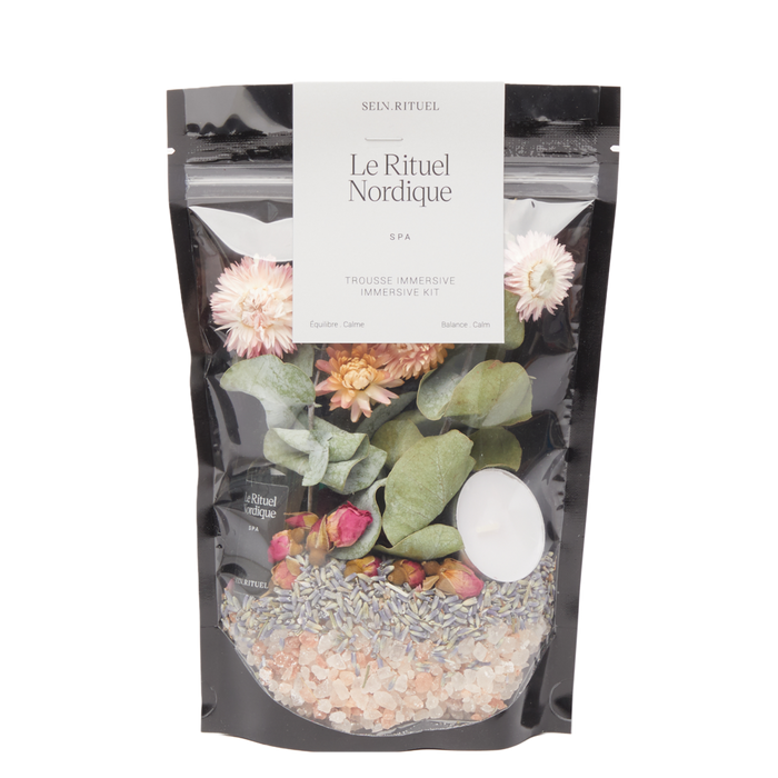 Trousse immersive pour le bain - Rituel Nordique - Spa