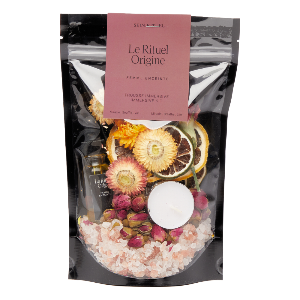 Trousse immersive pour le bain - Rituel Origine - Femme enceinte