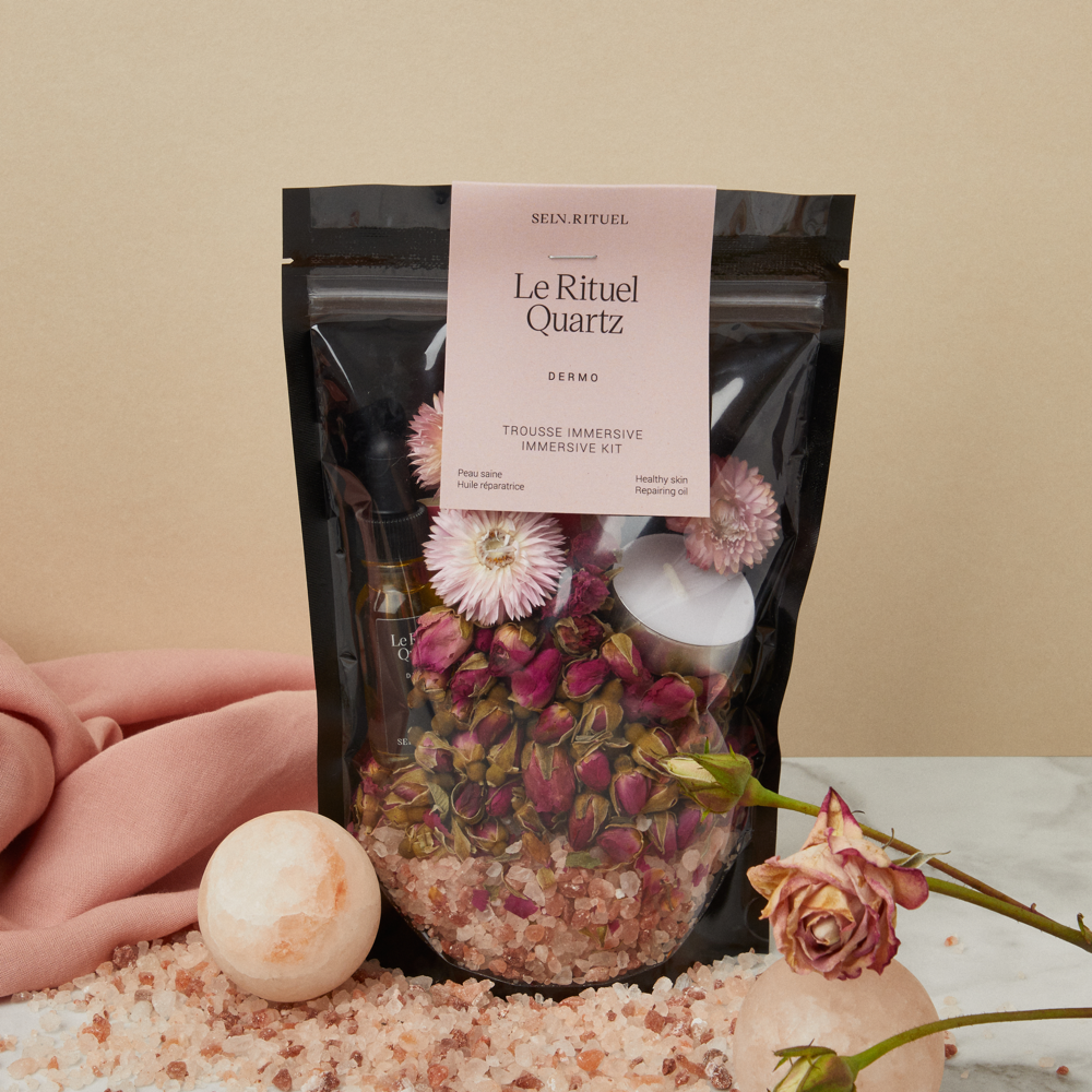 Trousse immersive pour le bain - Rituel Quartz - Dermo